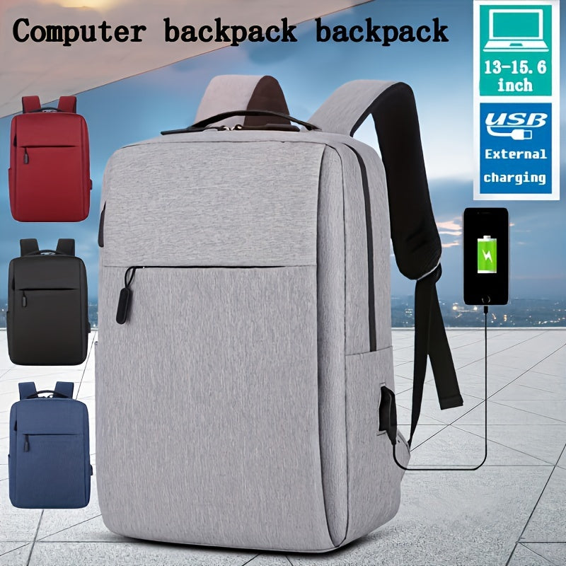 Laptop Bag - Multi-Functional Business Backpack for Outdoor Travel, School, and Valentines Gifts with Casual Style