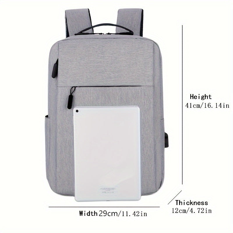 Laptop Bag - Multi-Functional Business Backpack for Outdoor Travel, School, and Valentines Gifts with Casual Style