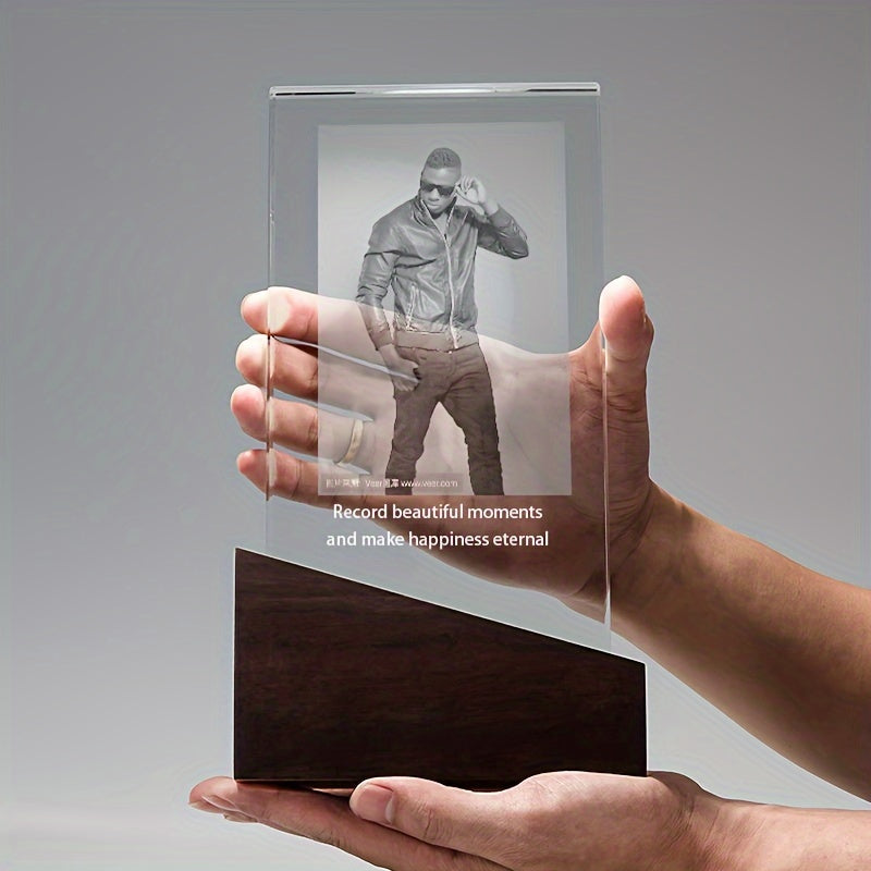 Customizable Glass Engraved Trophy