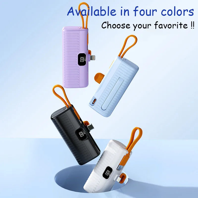 MP Power Bank ~ Mini, Portable Power Bank ~ Type C & Lightning