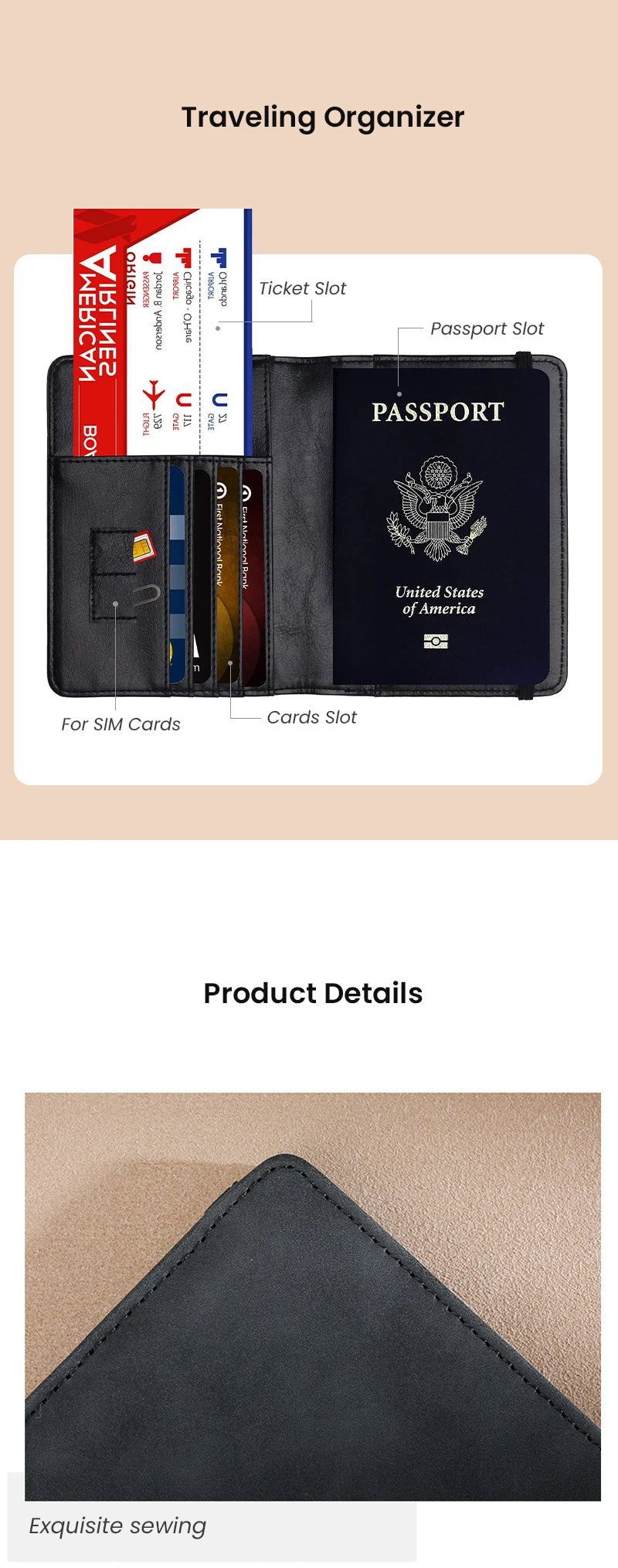 RFID Passport Wallet